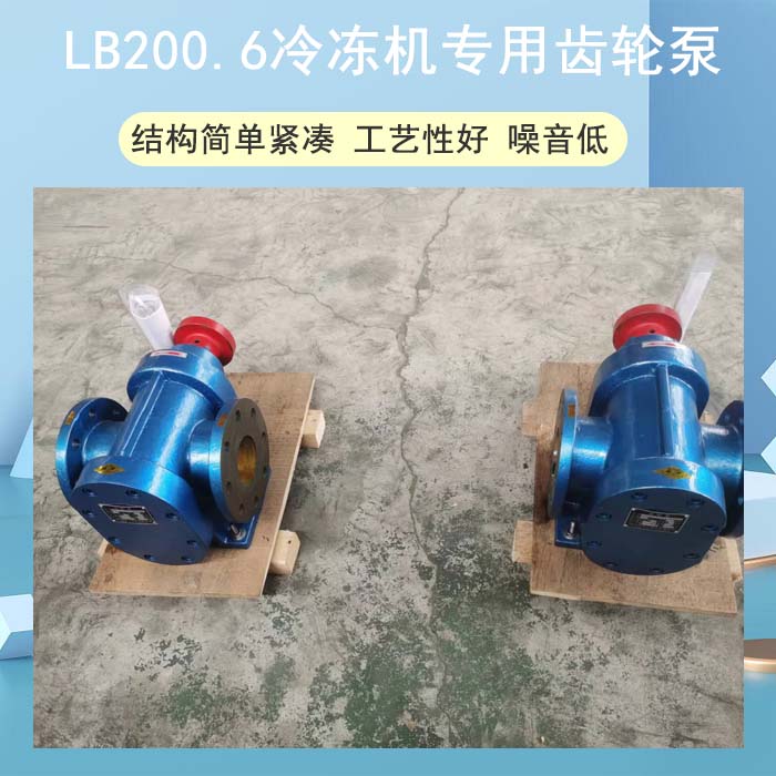 LB20/0.6冷凍機(jī)專用齒輪泵